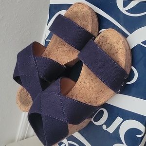 Lucky brand cork wedges